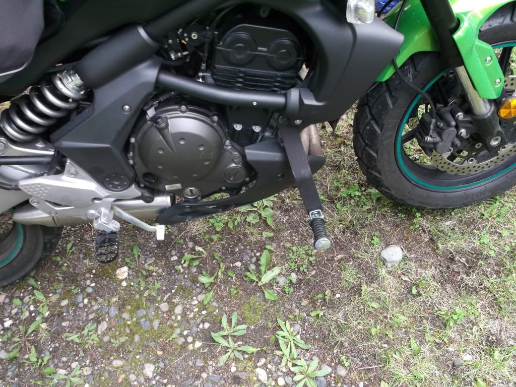 Highway Pegs without Engine Guards? Kawasaki Versys Forum